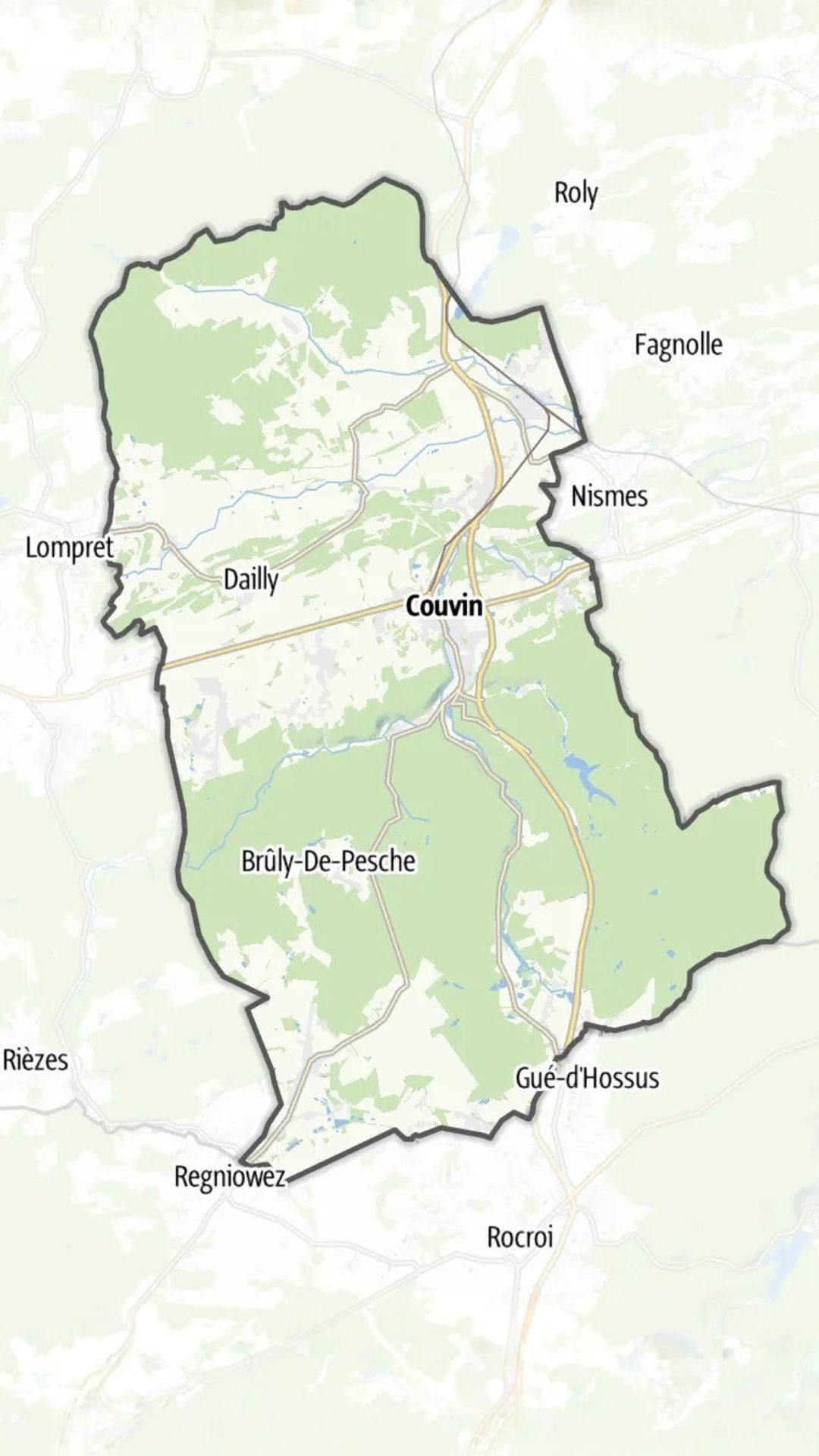 Carte de Couvin