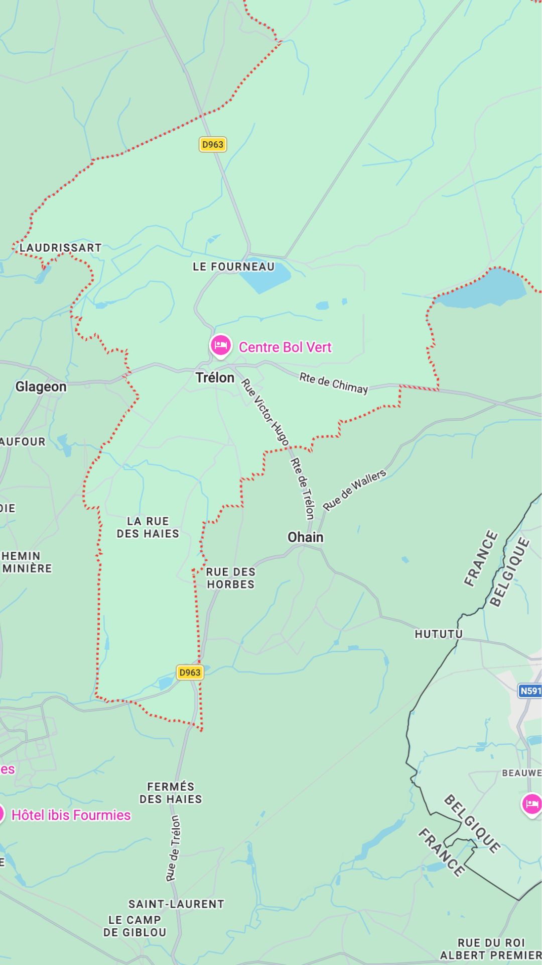 Carte de Trélon