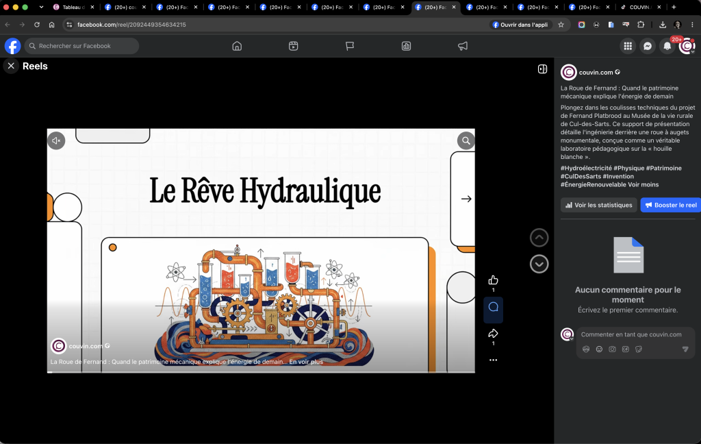 La Roue de Fernand — Le Rêve Hydraulique