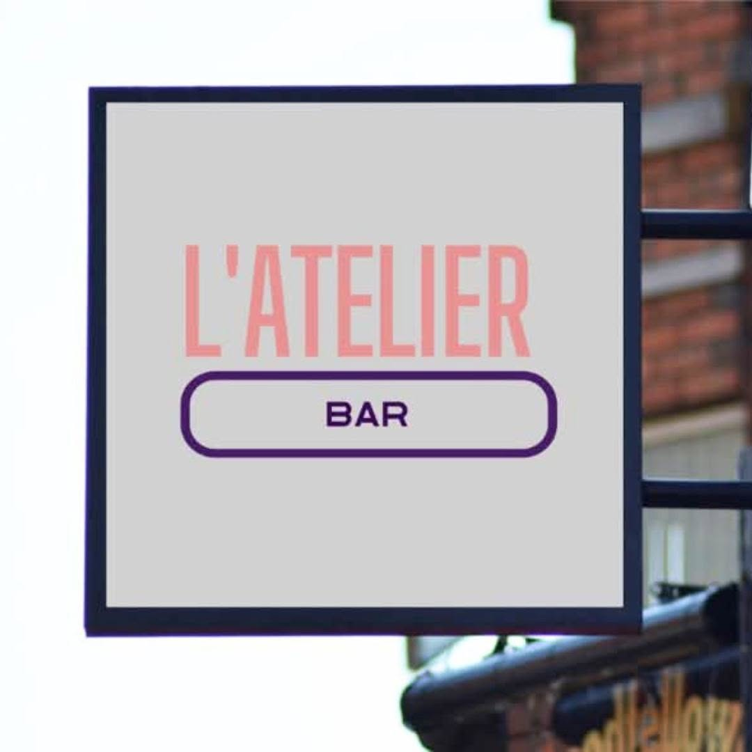 Enseigne de L’Atelier Bar