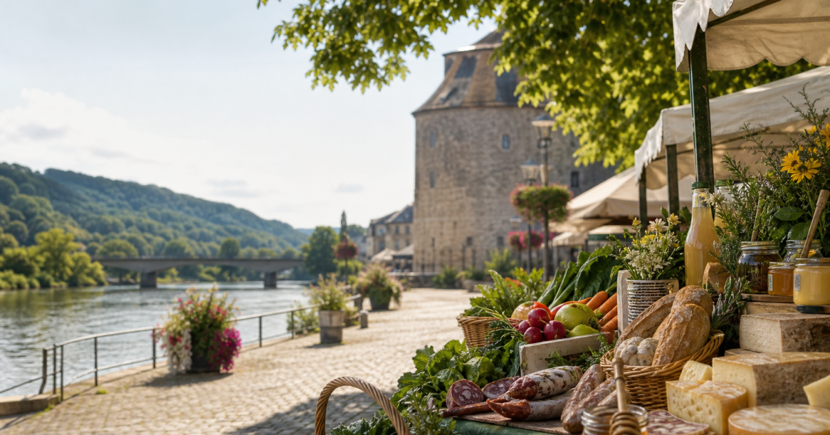 Illustration du Pubcast : Marché des Producteurs de Givet – Place de la Tour