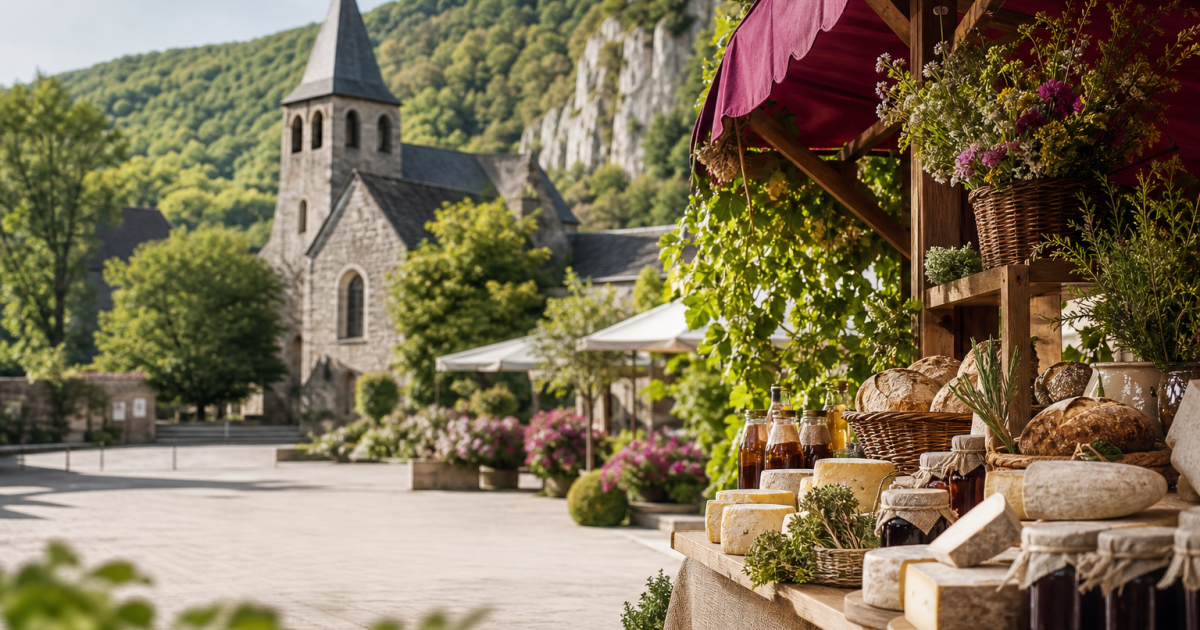 Illustration du Pubcast : Nismes — Marché du terroir et de l’artisanat (samedi 5 septembre 2026)