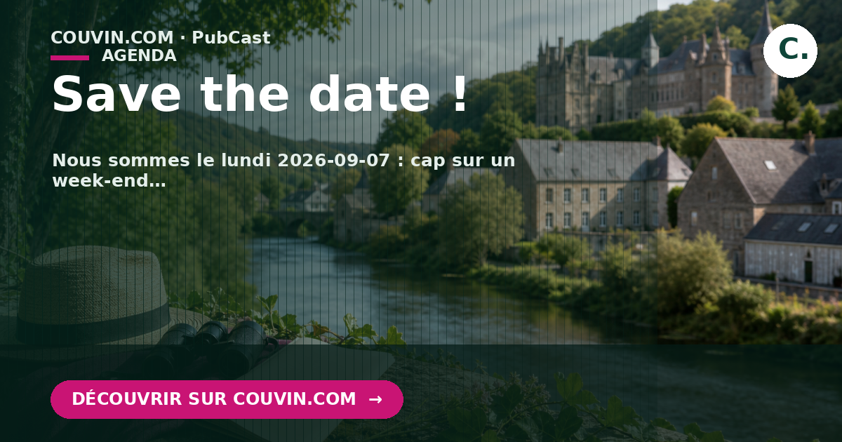 Save the date !