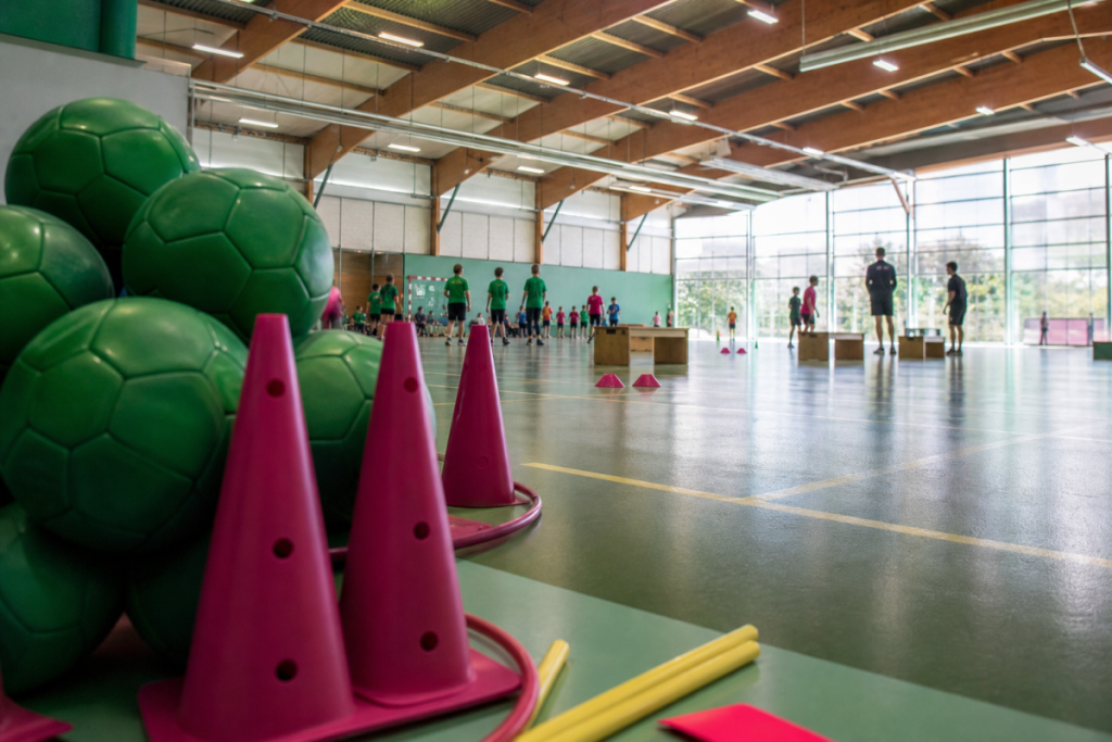 Illustration : Le Couvidôme, repère sportif de l’entité
