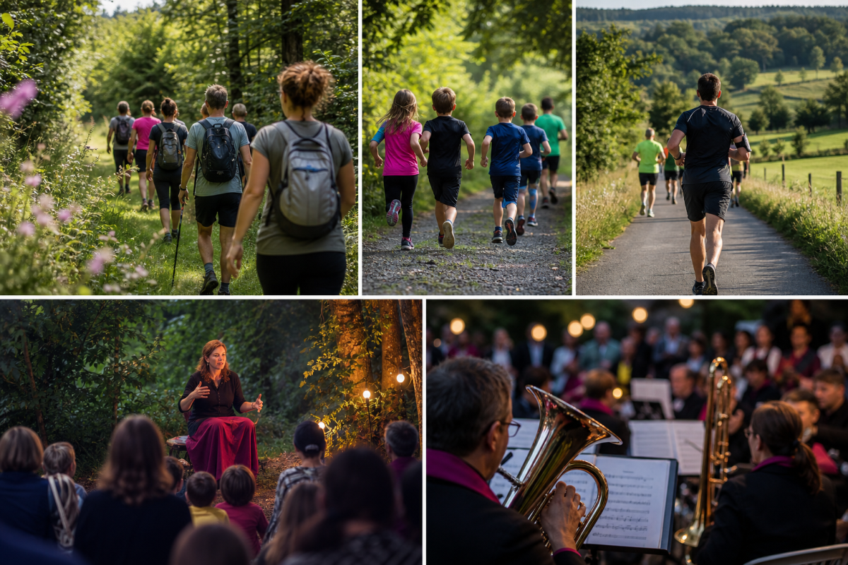 Illustration : Samedi 5 septembre : sport, marche et soirée musicale